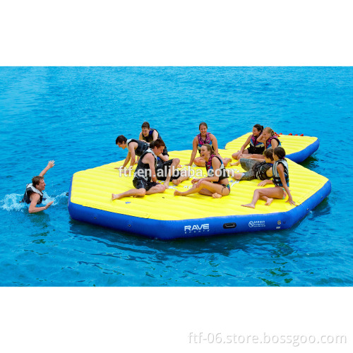 2016 Hot inflatable rave sports activity island